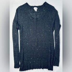 Motherhood Maternity Black Knit Sweater